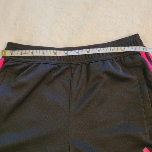 Adidas Climacool Athletic Track Pants‎ Black & Pink Youth Size Large - Picture 15 of 15